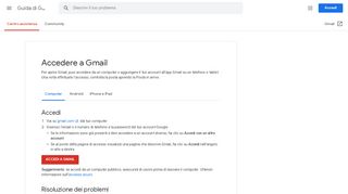 
                            3. Accedere a Gmail - Computer - Guida di Gmail - Google Support