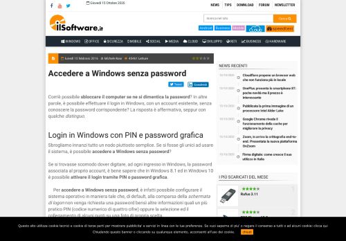 
                            6. Accedere a Windows senza password - IlSoftware.it
