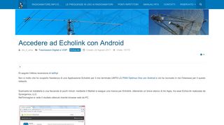 
                            3. Accedere ad Echolink con Android - Radioamatore.info