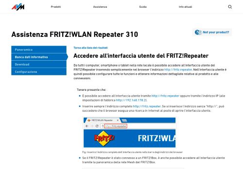 
                            1. Accedere all'interfaccia utente del FRITZ!Repeater | FRITZ!Repeater ...