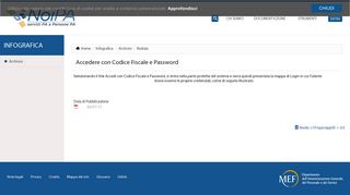 
                            7. Accedere con Codice Fiscale e Password - NoiPA