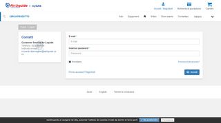 
                            7. Accedi | Air Liquide