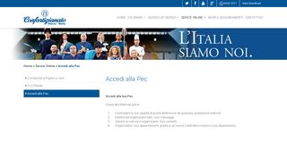 
                            2. Accedi alla Pec - Confartigianato Oderzo Motta