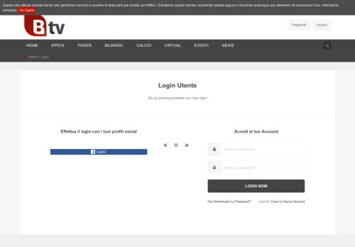 
                            4. Accedi - Betitaly Tv