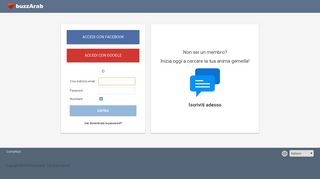 
                            8. Accedi - buzzArab