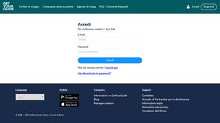 
                            10. Accedi | GetYourGuide