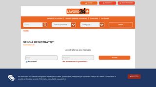 
                            8. Accedi - Lavoro24.it