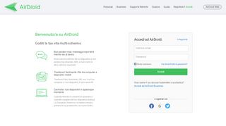
                            2. Accedi (login) | AirDroid