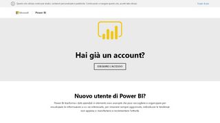
                            1. Accedi | Microsoft Power BI
