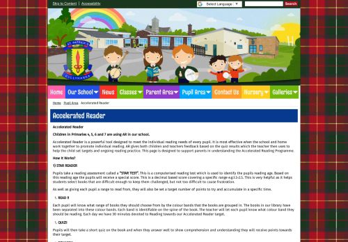 
                            6. Accelerated Reader - St Patrick's Primary School, Cullyhanna