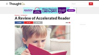 
                            7. Accelerated Reader Student Software Program Review - ThoughtCo