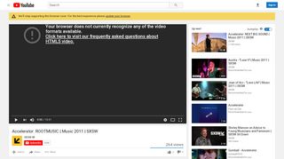 
                            12. Accelerator: ROOTMUSIC | Music 2011 | SXSW - YouTube