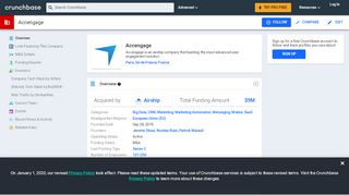 
                            13. Accengage | Crunchbase