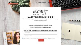 
                            11. Accent Makeover - online course - Make your English shine! - The ...