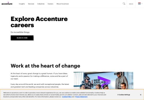 
                            3. Accenture Career Opportunities | Netherlands