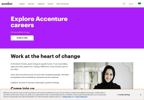 
                            13. Accenture Career Opportunities | Saudi Arabia