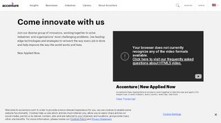 
                            3. Accenture Career Opportunities | United States