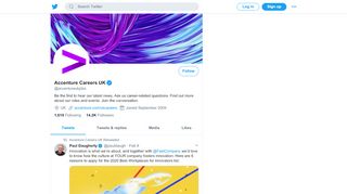 
                            8. Accenture Careers UK (@accentureukjobs) | Twitter