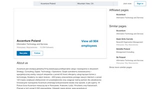 
                            4. Accenture Poland | LinkedIn