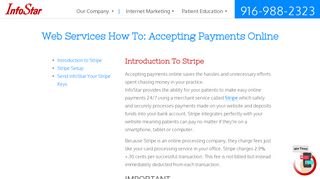 
                            7. Accepting Payments Online - InfoStar: SEO Dental Websites ...