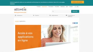 
                            5. Accès à vos applications en ligne | Attentia