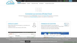 
                            10. Accès à votre Espace Client | ArubaCloud.fr