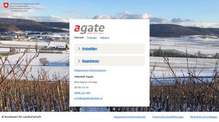 
                            2. Accès à votre système cantonal - Agate Portal - Agate.ch