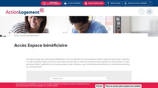 
                            4. Accès Espace bénéficiaire | Action Logement Services