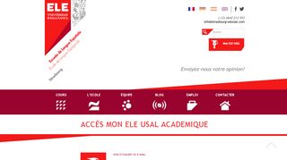
                            6. Accès MON ELE USAL académique ELE USAL Strasbourg
