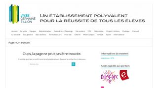 
                            2. Accès Pronote pour les Parents – Lycée Germaine Tillion – Montbéliard
