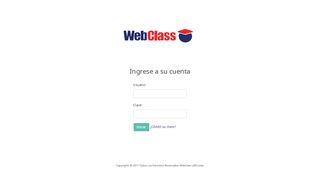 
                            2. Acceso a WebClass – Webclass