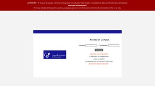 
                            5. Acceso al Campus CEF