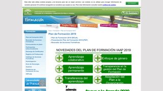 
                            8. Acceso al Plan de Formación - Junta de Andalucía