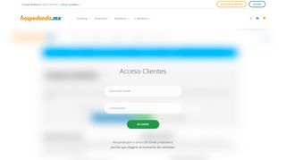 
                            1. Acceso Clientes - Hospedando