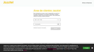
                            4. Acceso clientes Jazztel - Consulta tus facturas de Jazztel