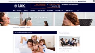 
                            1. Acceso Internet a bordo | MSC Cruceros