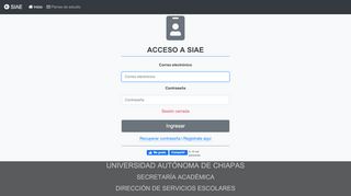 
                            1. Acceso SIAE