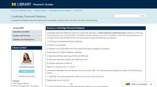 
                            7. Access-2019 - Cambridge Structural Database - Research Guides at ...