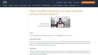 
                            11. Access a Member Account Created With AWS Organizations