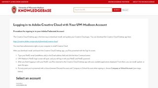 
                            12. Access Adobe Creative Cloud Software with Your Federated Account