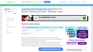 
                            7. Access agencyportal.blueairweb.com. Blue-Air | Airline Tickets and ...