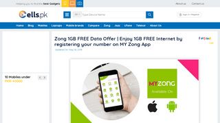 
                            10. Access all your account information and get Discounts with My Zong ...