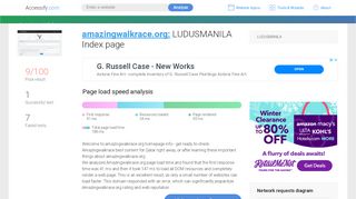 
                            4. Access amazingwalkrace.org. LUDUSMANILA Index page