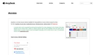 
                            5. Access - AnyDesk Help Center