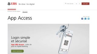 
                            10. Access App: Login sicuro in tutta semplicità | UBS Intermédiaires ...