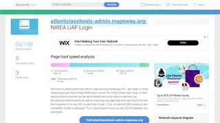 
                            8. Access atlanticiaschools-admin.mapnwea.org. NWEA UAP Login