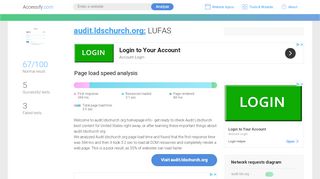 
                            5. Access audit.ldschurch.org. Sign in