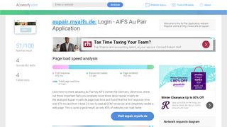 
                            8. Access aupair.myaifs.de. Login - AIFS Au Pair Application