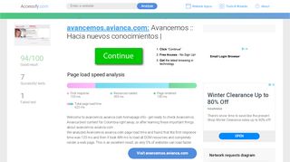 
                            4. Access avancemos.avianca.com. Avancemos :: Hacia nuevos ...