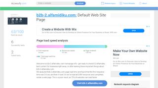 
                            11. Access b2b-2.alfamidiku.com. Default Web Site Page